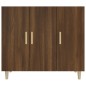 vidaXL Sideboard Braun Eichen-Optik 90x34x80 cm Holzwerkstoff vidaXL Sideboard Braun Eichen-Optik 90x34x80 cm Holzwerkstoff