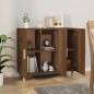 vidaXL Sideboard Braun Eichen-Optik 90x34x80 cm Holzwerkstoff vidaXL Sideboard Braun Eichen-Optik 90x34x80 cm Holzwerkstoff