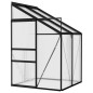 vidaXL Gewächshaus Anthrazit Aluminium 2,59 m³ vidaXL Gewächshaus Anthrazit Aluminium 2,59 m³