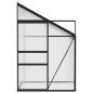vidaXL Gewächshaus Anthrazit Aluminium 2,59 m³ vidaXL Gewächshaus Anthrazit Aluminium 2,59 m³