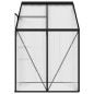 vidaXL Gewächshaus Anthrazit Aluminium 2,59 m³ vidaXL Gewächshaus Anthrazit Aluminium 2,59 m³
