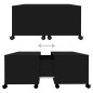 vidaXL Couchtisch Schwarz 75x75x38 cm Holzwerkstoff vidaXL Couchtisch Schwarz 75x75x38 cm Holzwerkstoff