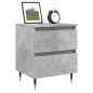 vidaXL Nachttische 2 Stk. Betongrau 40x35x50 cm Holzwerkstoff vidaXL Nachttische 2 Stk. Betongrau 40x35x50 cm Holzwerkstoff