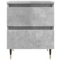 vidaXL Nachttische 2 Stk. Betongrau 40x35x50 cm Holzwerkstoff vidaXL Nachttische 2 Stk. Betongrau 40x35x50 cm Holzwerkstoff