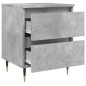 vidaXL Nachttische 2 Stk. Betongrau 40x35x50 cm Holzwerkstoff vidaXL Nachttische 2 Stk. Betongrau 40x35x50 cm Holzwerkstoff