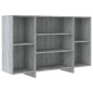 vidaXL Sideboard Grau Sonoma 120x30x75 cm Holzwerkstoff vidaXL Sideboard Grau Sonoma 120x30x75 cm Holzwerkstoff