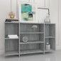 vidaXL Sideboard Grau Sonoma 120x30x75 cm Holzwerkstoff vidaXL Sideboard Grau Sonoma 120x30x75 cm Holzwerkstoff
