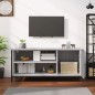 vidaXL TV-Schrank Grau Sonoma 100x40x45 cm Holzwerkstoff vidaXL TV-Schrank Grau Sonoma 100x40x45 cm Holzwerkstoff
