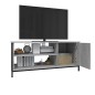 vidaXL TV-Schrank Grau Sonoma 100x40x45 cm Holzwerkstoff vidaXL TV-Schrank Grau Sonoma 100x40x45 cm Holzwerkstoff