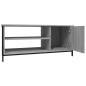vidaXL TV-Schrank Grau Sonoma 100x40x45 cm Holzwerkstoff vidaXL TV-Schrank Grau Sonoma 100x40x45 cm Holzwerkstoff