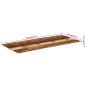 vidaXL Tischplatte Rechteckig 60x140 cm 15-16mm Altholz Massiv vidaXL Tischplatte Rechteckig 60x140 cm 15-16mm Altholz Massiv