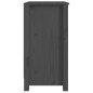 vidaXL Bücherregal Grau 50x35x68 cm Massivholz Kiefer vidaXL Bücherregal Grau 50x35x68 cm Massivholz Kiefer