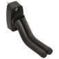 vidaXL Gitarren-Wandhalter 6 Stk. Schwarz Stahl vidaXL Gitarren-Wandhalter 6 Stk. Schwarz Stahl