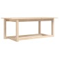 vidaXL Couchtisch 110x55x45 cm Massivholz Kiefer vidaXL Couchtisch 110x55x45 cm Massivholz Kiefer