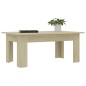 vidaXL Couchtisch Sonoma-Eiche 100x60x42 cm Holzwerkstoff vidaXL Couchtisch Sonoma-Eiche 100x60x42 cm Holzwerkstoff