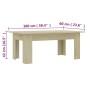vidaXL Couchtisch Sonoma-Eiche 100x60x42 cm Holzwerkstoff vidaXL Couchtisch Sonoma-Eiche 100x60x42 cm Holzwerkstoff