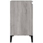 vidaXL Waschbeckenunterschrank Grau Sonoma 58x33x60 cm Holzwerkstoff vidaXL Waschbeckenunterschrank Grau Sonoma 58x33x60 cm Holzwerkstoff