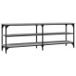 vidaXL TV-Schrank Grau Sonoma 140x30x50 cm Holzwerkstoff vidaXL TV-Schrank Grau Sonoma 140x30x50 cm Holzwerkstoff