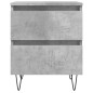 vidaXL Nachttische 2 Stk. Betongrau 40x35x50 cm Holzwerkstoff vidaXL Nachttische 2 Stk. Betongrau 40x35x50 cm Holzwerkstoff