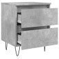 vidaXL Nachttische 2 Stk. Betongrau 40x35x50 cm Holzwerkstoff vidaXL Nachttische 2 Stk. Betongrau 40x35x50 cm Holzwerkstoff