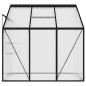vidaXL Gewächshaus Anthrazit Aluminium 3,8 m³ vidaXL Gewächshaus Anthrazit Aluminium 3,8 m³