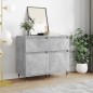 vidaXL Sideboards 2 Stk. Betongrau 40x35x70 cm Holzwerkstoff vidaXL Sideboards 2 Stk. Betongrau 40x35x70 cm Holzwerkstoff