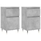 vidaXL Sideboards 2 Stk. Betongrau 40x35x70 cm Holzwerkstoff vidaXL Sideboards 2 Stk. Betongrau 40x35x70 cm Holzwerkstoff