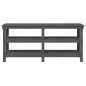 vidaXL Werkbank Grau 181x50x80 cm Massivholz Kiefer vidaXL Werkbank Grau 181x50x80 cm Massivholz Kiefer