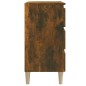 vidaXL Sideboard Räuchereiche 60x35x69 cm Holzwerkstoff vidaXL Sideboard Räuchereiche 60x35x69 cm Holzwerkstoff