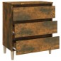 vidaXL Sideboard Räuchereiche 60x35x69 cm Holzwerkstoff vidaXL Sideboard Räuchereiche 60x35x69 cm Holzwerkstoff