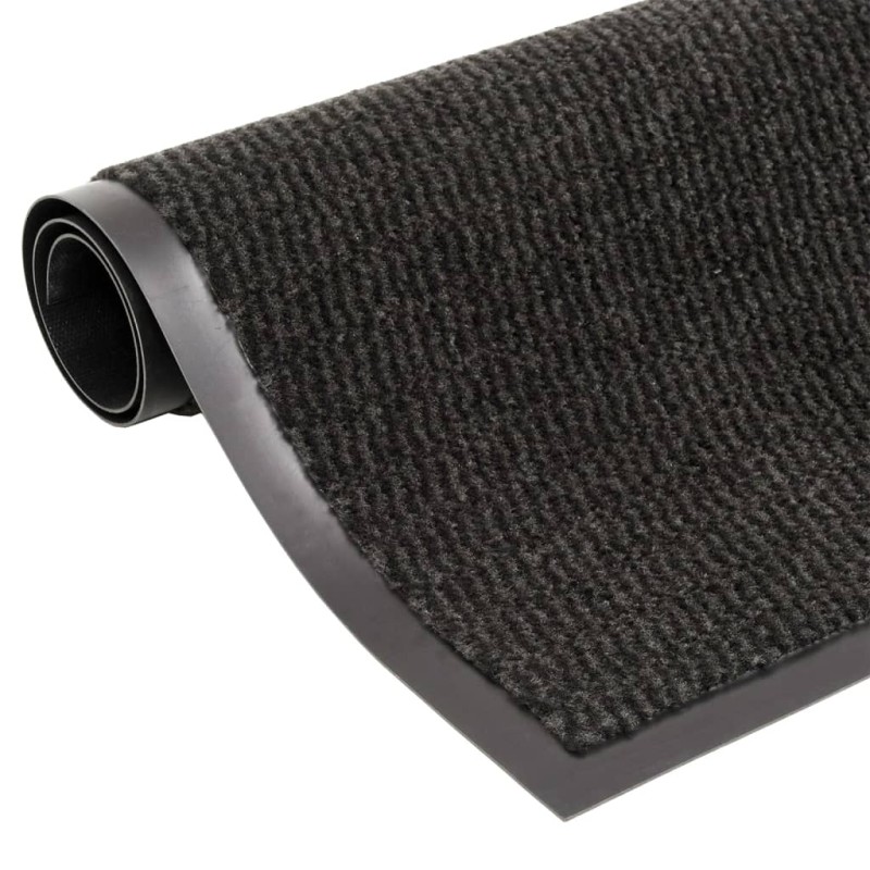 vidaXL Fußmatte getuftet 60x150 cm Schwarz vidaXL Fußmatte getuftet 60x150 cm Schwarz