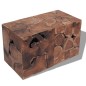 vidaXL Hocker/Couchtisch Massivholz Teak vidaXL Hocker/Couchtisch Massivholz Teak