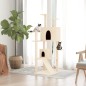 vidaXL Kratzbaum mit Sisal-Kratzsäulen Creme 153 cm vidaXL Kratzbaum mit Sisal-Kratzsäulen Creme 153 cm