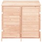 vidaXL Geräteschuppen 102x52x112 cm Massivholz Tanne vidaXL Geräteschuppen 102x52x112 cm Massivholz Tanne