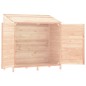 vidaXL Geräteschuppen 102x52x112 cm Massivholz Tanne vidaXL Geräteschuppen 102x52x112 cm Massivholz Tanne
