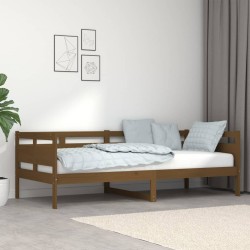 vidaXL Tagesbett Honigbraun Massivholz Kiefer 90x200 cm