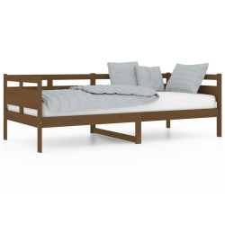 vidaXL Tagesbett Honigbraun Massivholz Kiefer 90x200 cm