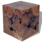 vidaXL Hocker/Couchtisch Massivholz Teak vidaXL Hocker/Couchtisch Massivholz Teak