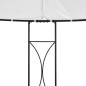 vidaXL Pavillon 300 x 290 cm Weiß Rund vidaXL Pavillon 300 x 290 cm Weiß Rund
