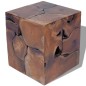 vidaXL Hocker/Couchtisch Massivholz Teak vidaXL Hocker/Couchtisch Massivholz Teak