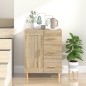 vidaXL Sideboard Sonoma-Eiche 69,5x34x90 cm Holzwerkstoff vidaXL Sideboard Sonoma-Eiche 69,5x34x90 cm Holzwerkstoff