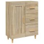 vidaXL Sideboard Sonoma-Eiche 69,5x34x90 cm Holzwerkstoff vidaXL Sideboard Sonoma-Eiche 69,5x34x90 cm Holzwerkstoff