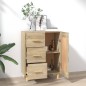 vidaXL Sideboard Sonoma-Eiche 69,5x34x90 cm Holzwerkstoff vidaXL Sideboard Sonoma-Eiche 69,5x34x90 cm Holzwerkstoff