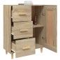 vidaXL Sideboard Sonoma-Eiche 69,5x34x90 cm Holzwerkstoff vidaXL Sideboard Sonoma-Eiche 69,5x34x90 cm Holzwerkstoff