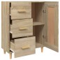 vidaXL Sideboard Sonoma-Eiche 69,5x34x90 cm Holzwerkstoff vidaXL Sideboard Sonoma-Eiche 69,5x34x90 cm Holzwerkstoff