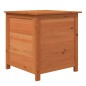 vidaXL Outdoor-Kissenbox Braun 50x50x56 cm Massivholz Tanne vidaXL Outdoor-Kissenbox Braun 50x50x56 cm Massivholz Tanne
