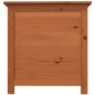 vidaXL Outdoor-Kissenbox Braun 50x50x56 cm Massivholz Tanne vidaXL Outdoor-Kissenbox Braun 50x50x56 cm Massivholz Tanne