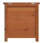 vidaXL Outdoor-Kissenbox Braun 50x50x56 cm Massivholz Tanne vidaXL Outdoor-Kissenbox Braun 50x50x56 cm Massivholz Tanne