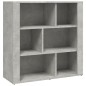 vidaXL Sideboard Betongrau 80x30x80 cm Holzwerkstoff vidaXL Sideboard Betongrau 80x30x80 cm Holzwerkstoff