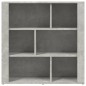 vidaXL Sideboard Betongrau 80x30x80 cm Holzwerkstoff vidaXL Sideboard Betongrau 80x30x80 cm Holzwerkstoff